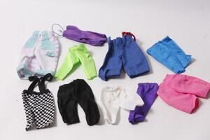 1980s Barbie Capris Lot Vintage Mattel Doll Clothes ~ 260812-WH 589